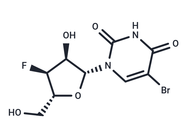 5-Bromo-3'-deoxy-3'-fluorouridine