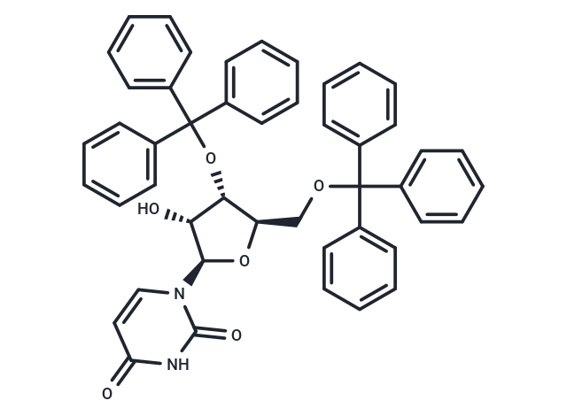 3',5'-Bis-O-(triphenylmethyl)uridine
