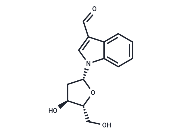 3-Formylindole-2'-deoxyriboside