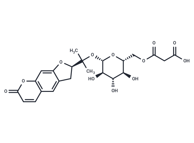 Nodakenetin-Glucose-malonic acid