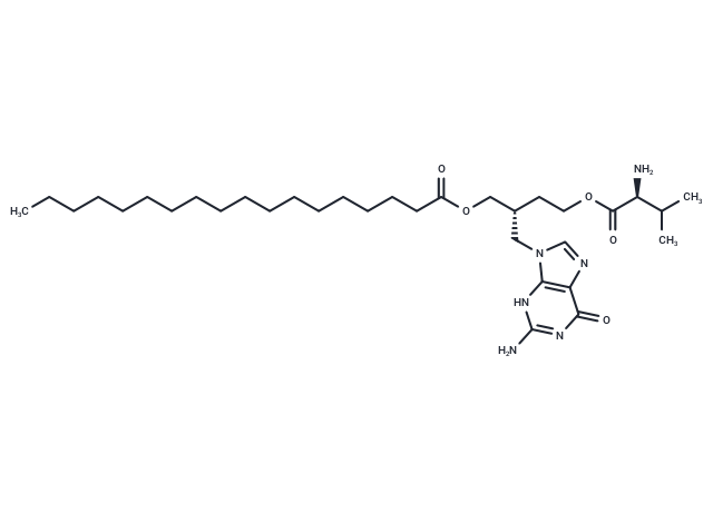 Valomaciclovir stearate