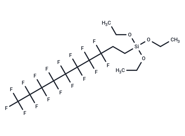 Triethoxy(3,3,4,4,5,5,6,6,7,7,8,8,9,9,10,10,10-heptadecafluorodecyl)silane (Standard)