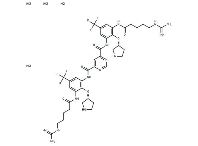 Brilacidin tetrahydrochloride