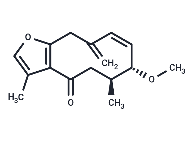 (1E)-3-methoxy-8,12-epoxygermacra-1,7,10,11-tetraen-6-one