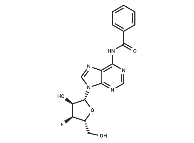 N6-Benzoyl-3'-deoxy-3'-fluoroadenosine