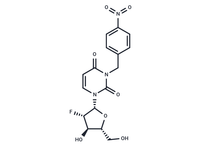 2'-Deoxy-2'-fluoro-N3-(4-nitrobenzyl)-beta-D-arabinouridine