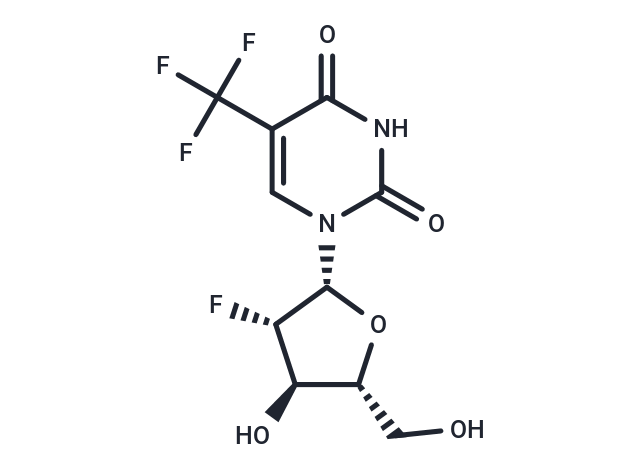 2'-Deoxy-2'-fluoro-5-trifluoromethyl-arabinouridine