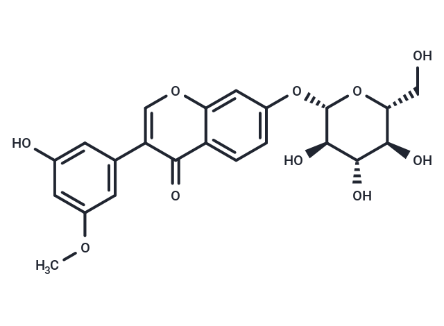 3'-methoxy-5'-hydroxyisoflavone-7-O-β-D-glucoside
