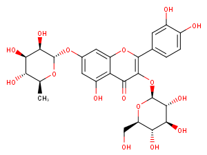 Quercetin 3-O-glucoside-7-O-rhamnoside