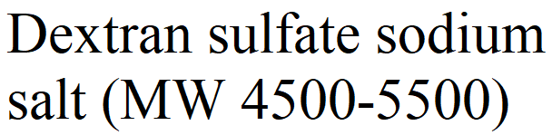 Dextran sulfate sodium salt (MW 5000)