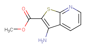 Methyl-3-aminothiopheno[2,3-b]pyridine-2-carboxylate