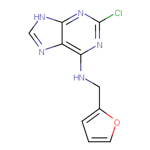 2-Chloro-N6-furfuryladenine