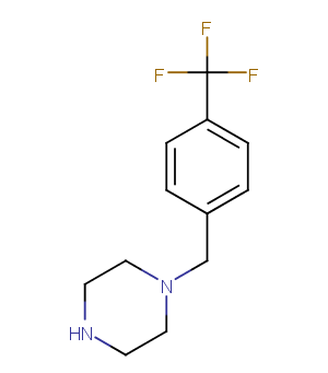 N-[4-(Trifluoromethyl)benzyl]piperazine