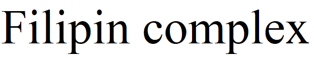 Filipin complex
