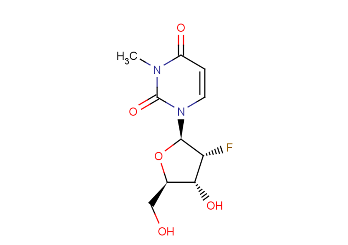 2'-Deoxy-2'-fluoro-N1-methyluridine