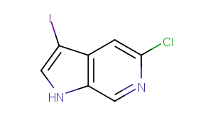 5-Chloro-3-iodo-1H-pyrrolo[2,3-c]pyridine