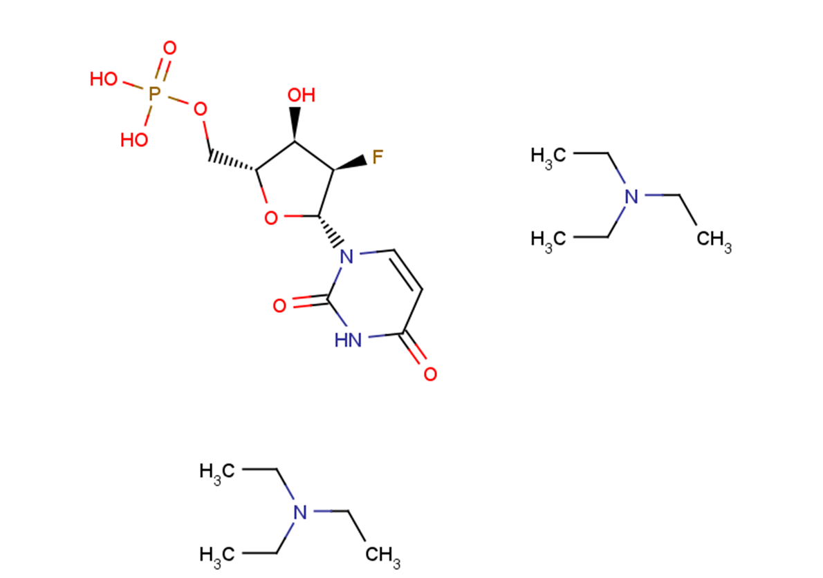 2'-Deoxy-2'-fluorouridine   5'-monophosphate triethyl ammonium