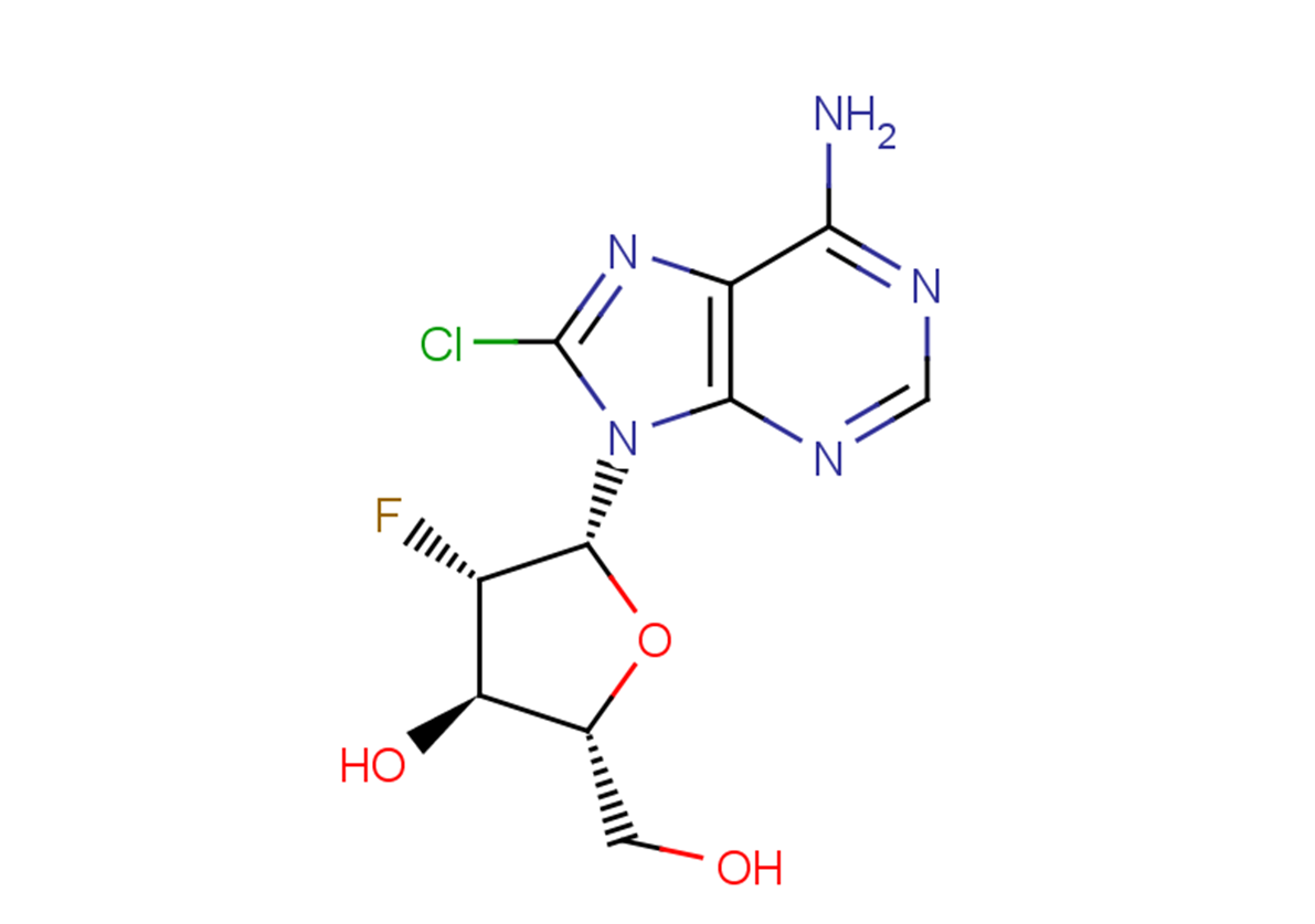 8-Chloro-2'-deoxy-2'-fluoro-arabino   adenosine