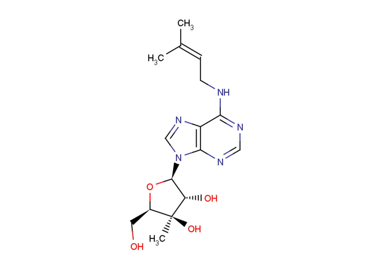 3'-beta-C-Methyl-N6-isopentenyladenosine