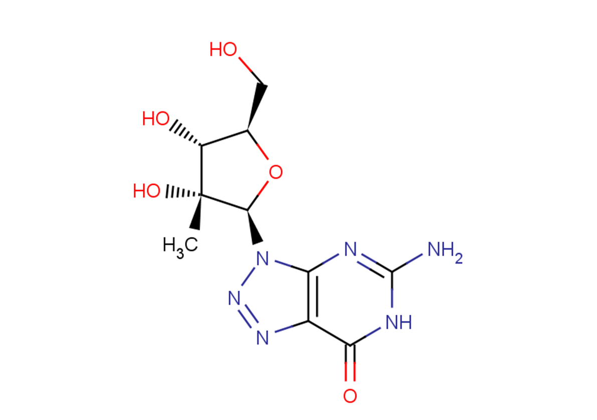 8-Aza-2'-beta-C-methylguanosine