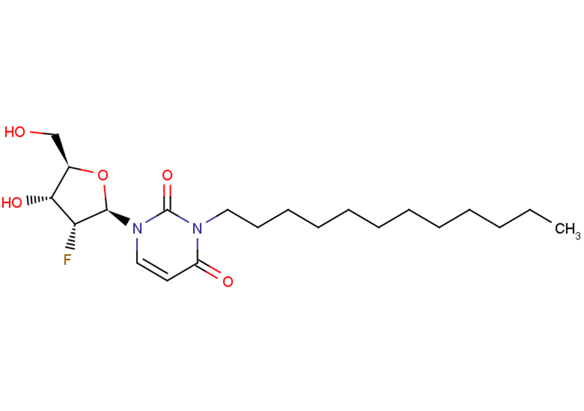 2'-Deoxy-2'-fluoro-N3-(n-docecyl)uridine