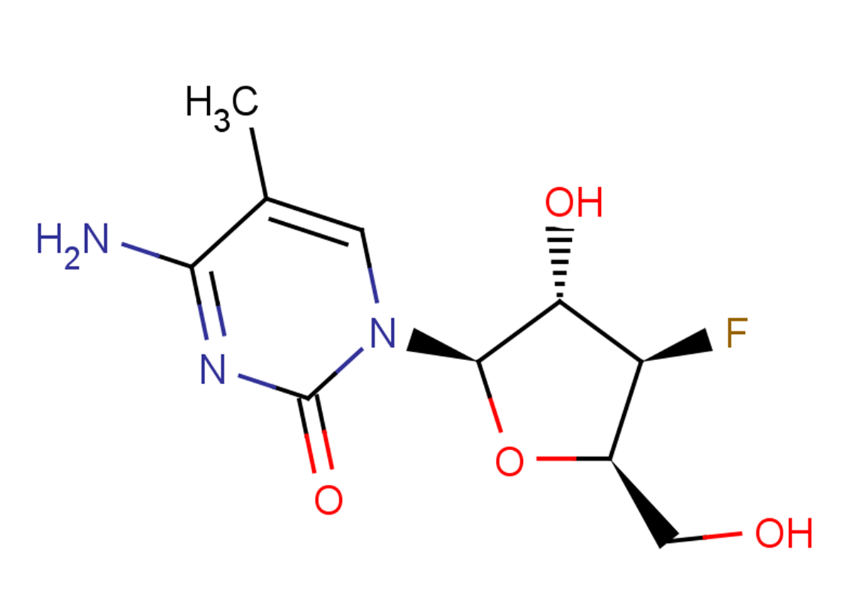 3'-Deoxy-3'-fluoro-xylo-5-methylcytidine