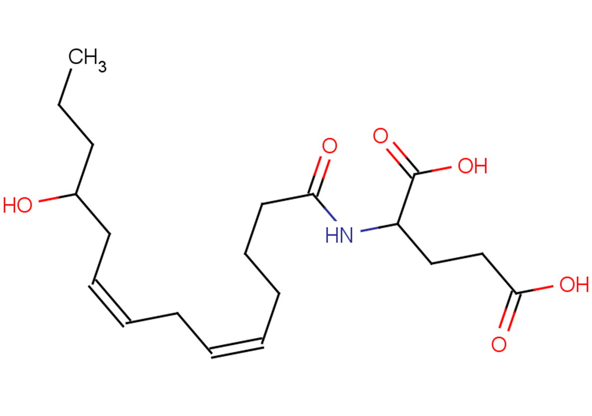 2-[(5Z,8Z)-11-hydroxytetradeca-5,8-dienamido]pentanedioic acid