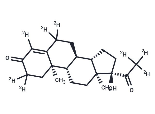 17α-Hydroxyprogesterone-d8