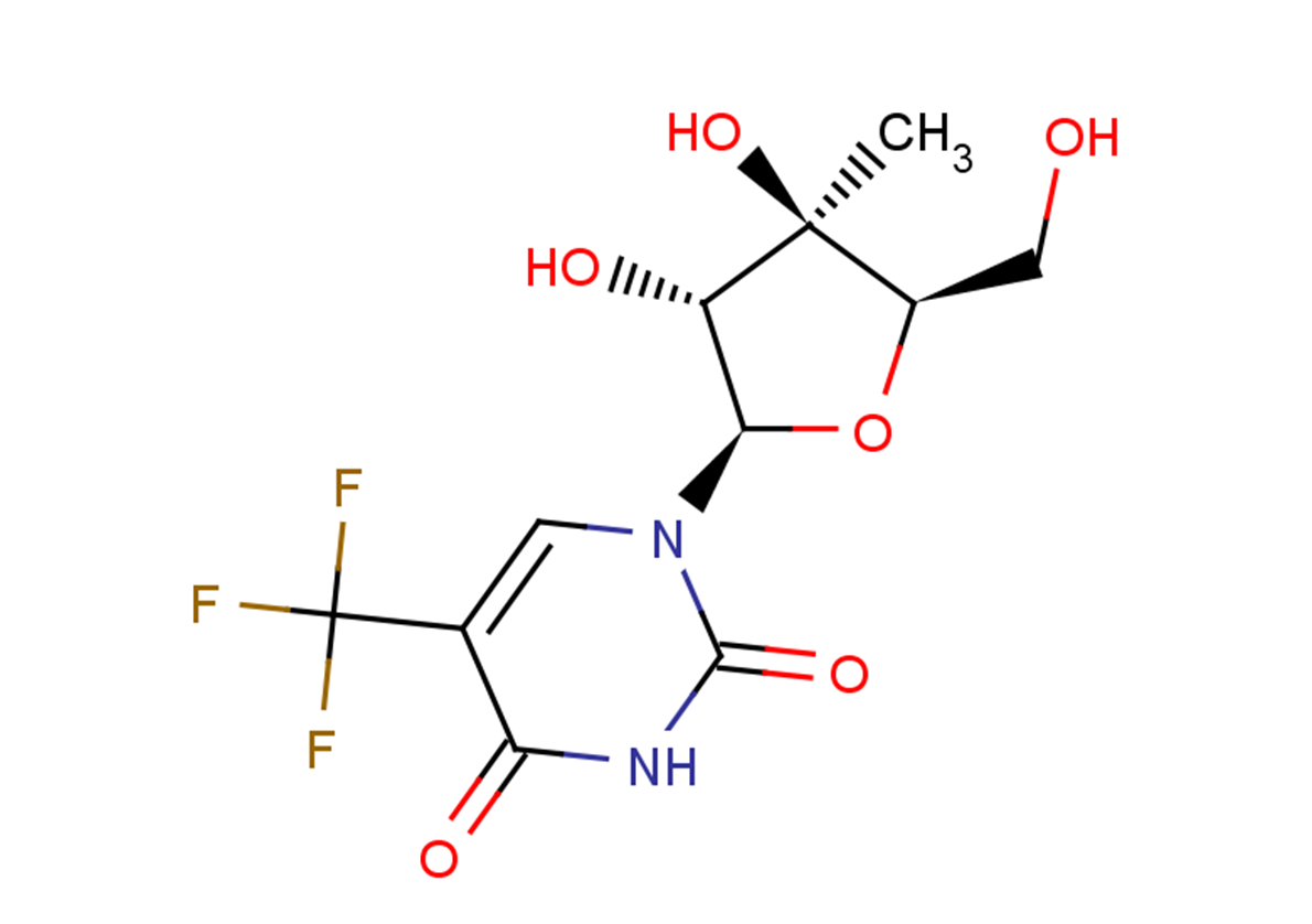 3'-beta-C-Methyl-5-trifluoromethyluridine