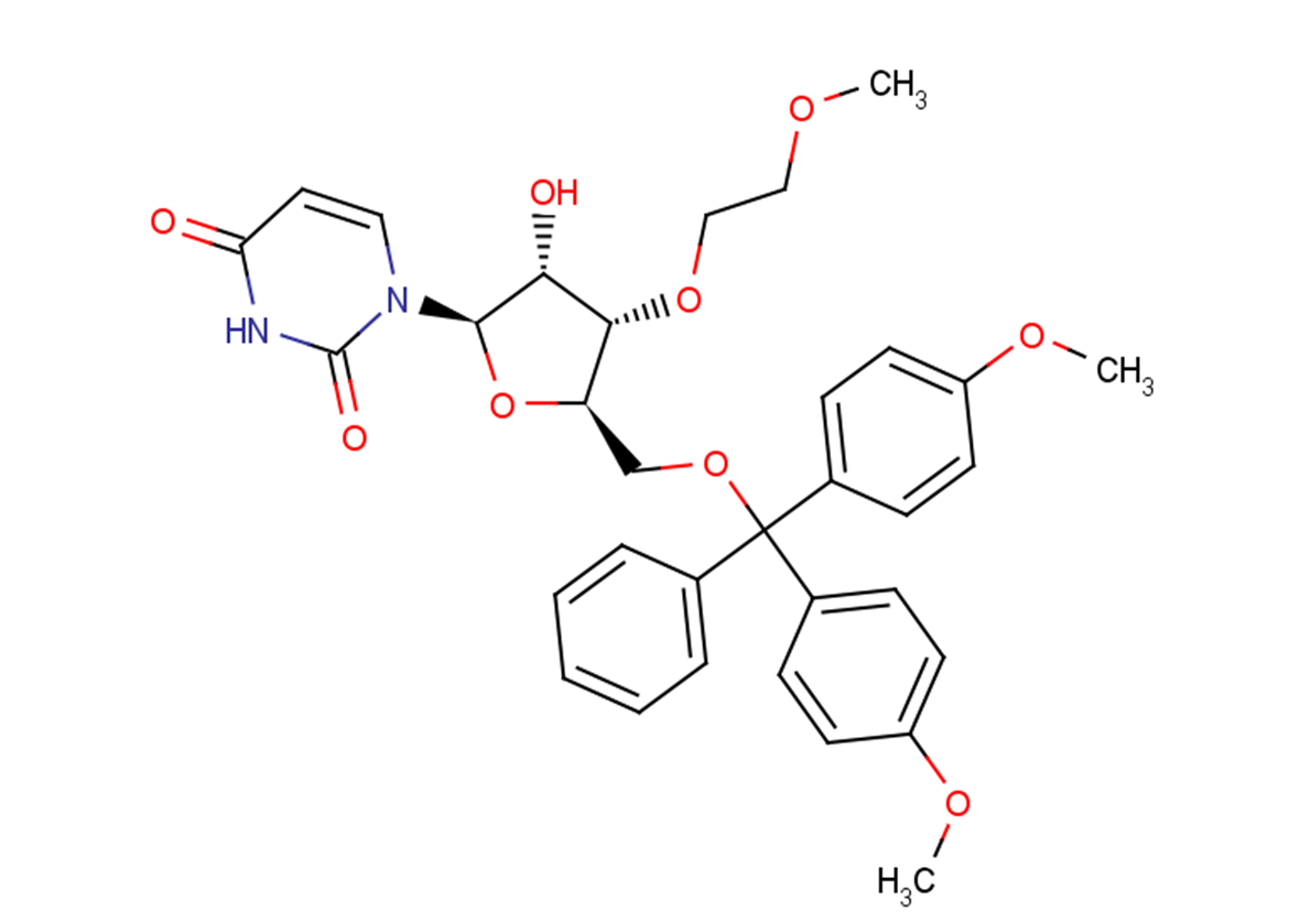 5'-O-(4,4'-Dimethoxytrityl)-3'-O-(2-methoxyethyl) uridine
