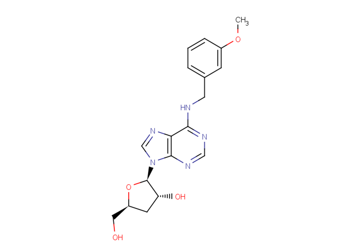 3'-Deoxy-N6-(m-methoxy   benzyl)adenosine