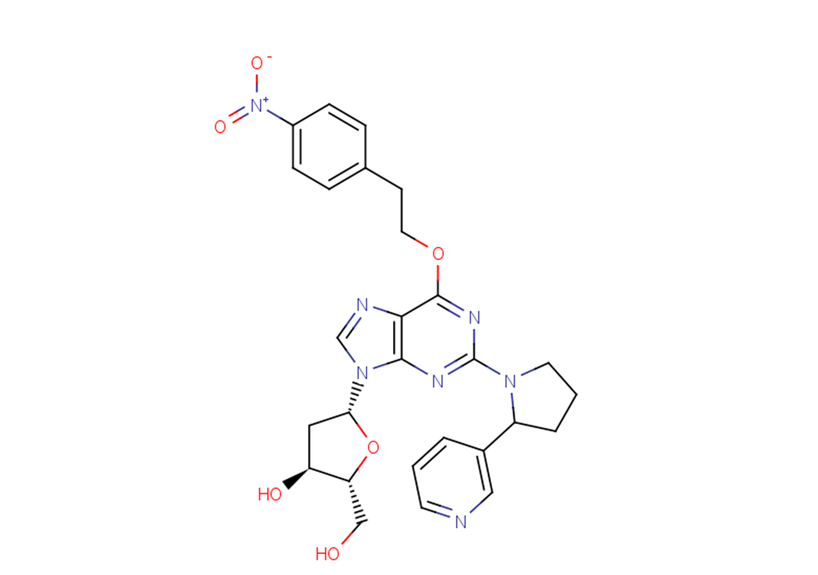 6-O-[2-(4-Nitrophenyl)ethyl]-2-[(3-pyridyl)pyrrolidin-1-yl]-2'-deoxyinosine