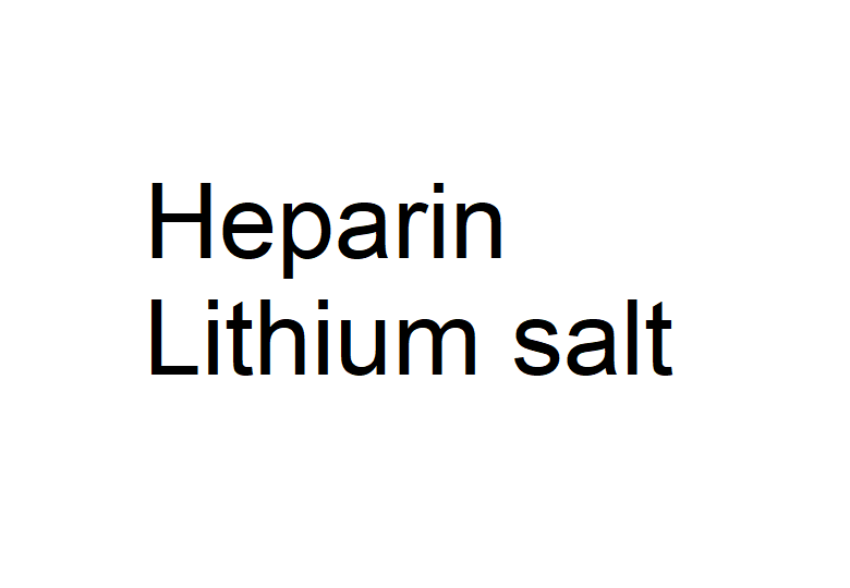 Heparin Lithium