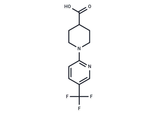 1-[5-(trifluoromethyl)pyridin-2-yl]piperidine-4-carboxylic acid