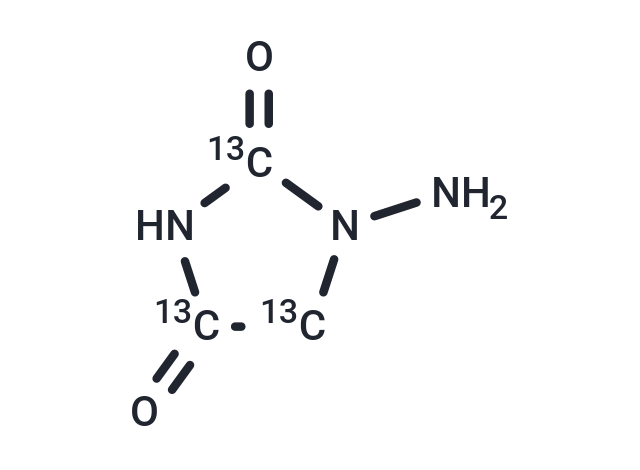 1-Amino Hydantoin-13C3 (Standard)