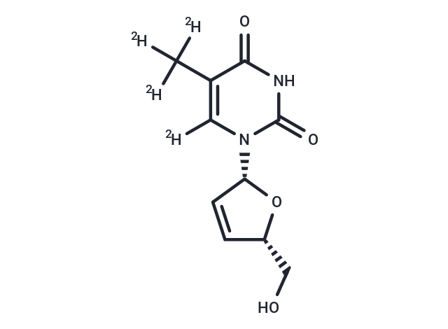 Stavudine-α,α,α,6-d4