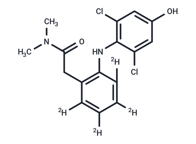 4'-Hydroxy Diclofenac-d4 (Major)