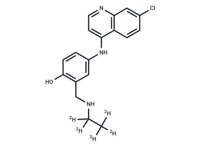 N-Desethyl Amodiaquine-d5