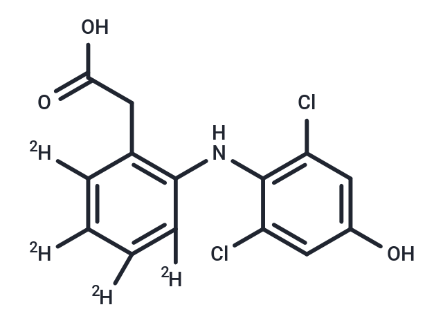 4'-Hydroxy Diclofenac-d4