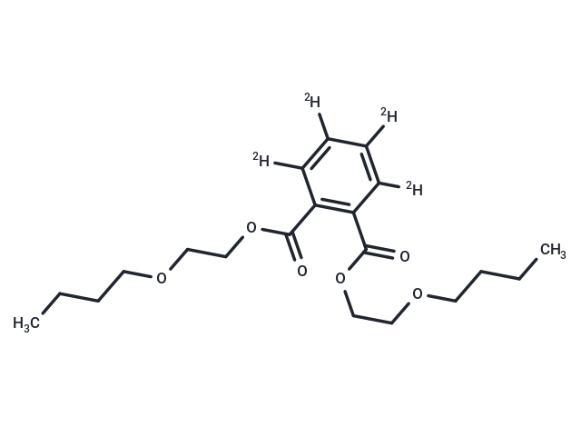 Phthalic acid, bis-2-n-butoxyethyl ester-d4 (Standard)