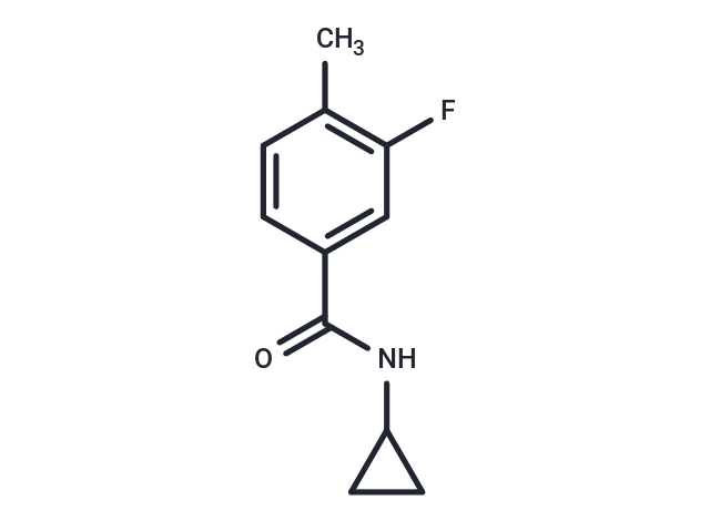 N-cyclopropyl-3-fluoro-4-methylbenzamide
