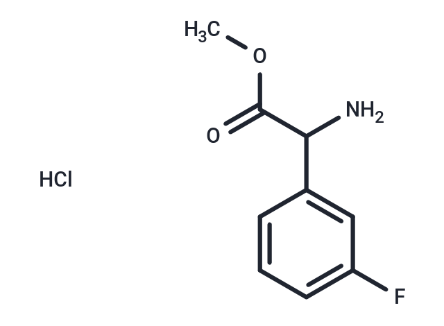 methyl amino(3-fluorophenyl)acetate hydrochloride