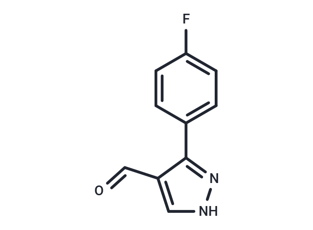 3-(4-FLUOROPHENYL)-1H-PYRAZOLE-4-CARBALDEHYDE