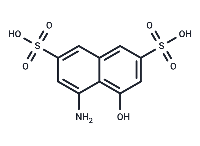 4-Amino-5-hydroxynaphthalene-2,7-disulfonic acid