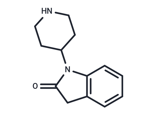 1,3-Dihydro-1-(piperidin-4-yl)(2H)indol-2-one