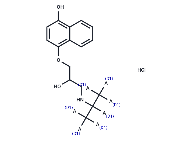 4-Hydroxy propranolol-d7 HCl