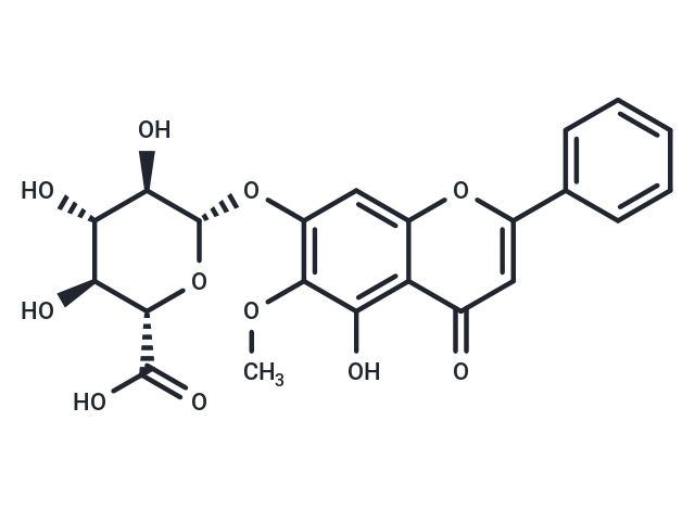 Oroxylin A 7-O-β-d-glucuronide