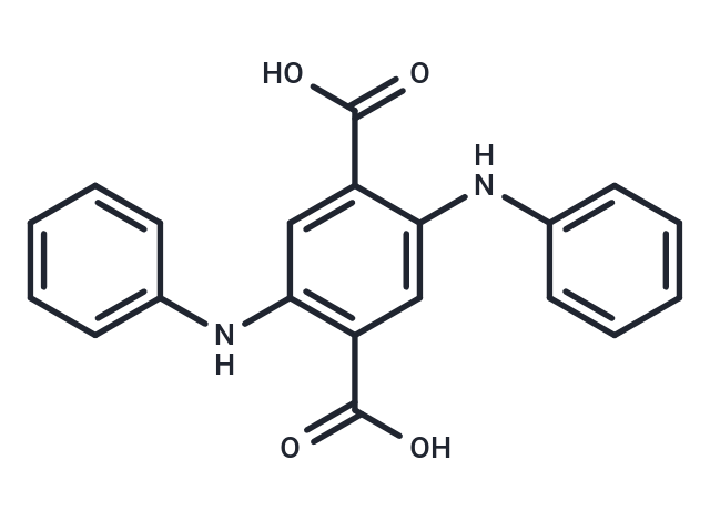 2,5-Bis(phenylamino)terephthalic acid