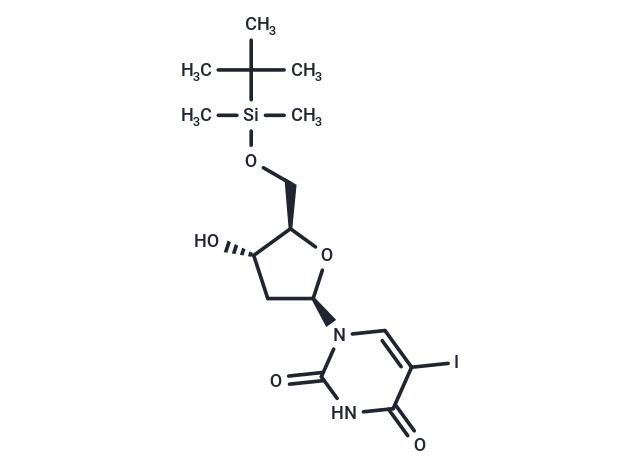 5'-O-t-Butyldimethylsilyl 2'-deoxy-5-iodo-uridine