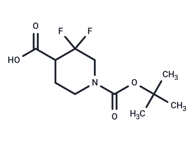 1-(tert-Butoxycarbonyl)-3,3-difluoropiperidine-4-carboxylic acid